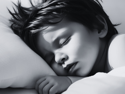 child have Snoring blocked nose